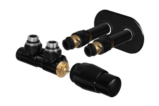 HOPA - TERM-SET-, stredový ventil Z4 - Farba - Čierna , Variant - Pravá RDTERMSETRB