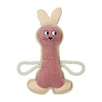 Hračka pre psov BUDDY králik ružová Zolux