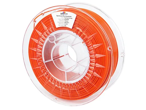 Spectrum CW-HS-001 filament, PLA Premium, 1.75mm, TOOLING ORANGE, 1kg