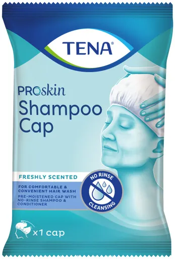TENA Čiapka na umývanie vlasov shampoo cap 1ks