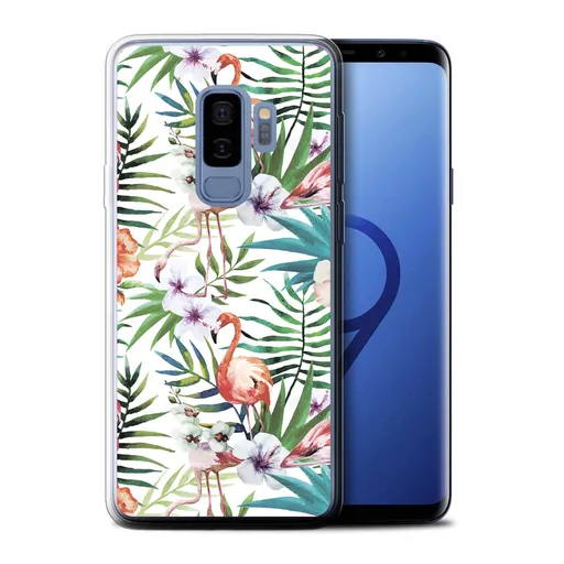 PROTEMIO MY ART kryt Samsung Galaxy S9 Plus FLAMINGOS (009)