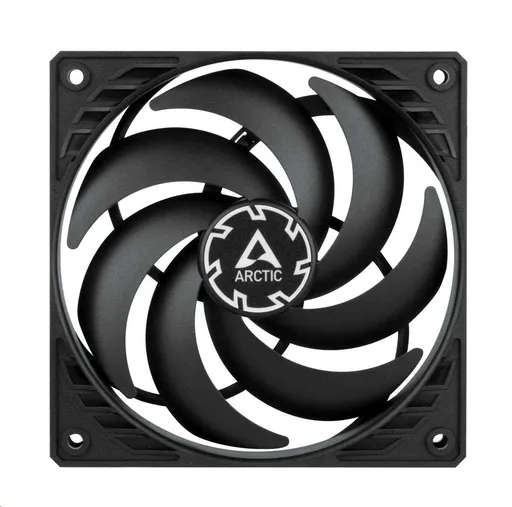 ARCTIC ventilátor P12 SLIM PWM PST 120mm, čierna