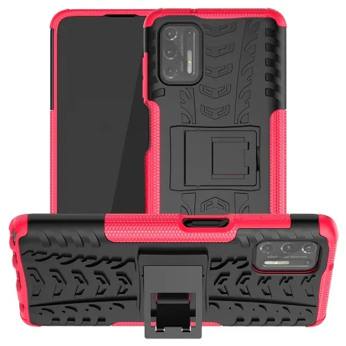 STAND Extra odolný obal Motorola Moto G Stylus 2021 ružový