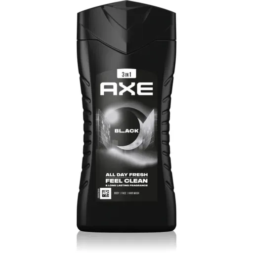 Axe Black sprchový gél na tvár, telo a vlasy 250 ml