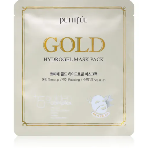 Petitfée Gold intenzívna hydrogélová maska s 24karátovým zlatom 32 g