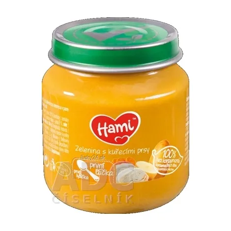 Hami príkrm Zelenina s kuracími prsiami