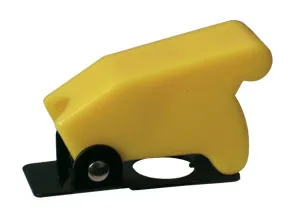 Prepínač páčkový  ochran.kryt -  žltý