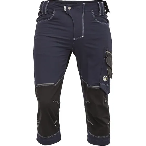 Cerva Pánske pracovné 3/4 nohavice NEURUM PERFORMANCE - Tmavomodrá | 56