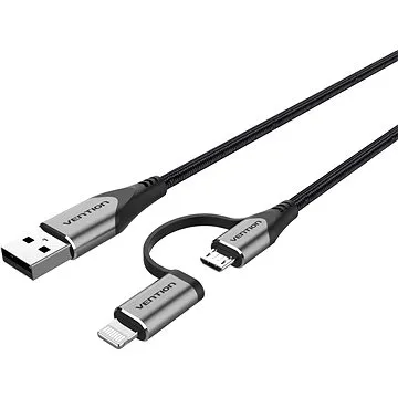 Vention MFi USB 2.0 to 2-in-1 Micro USB