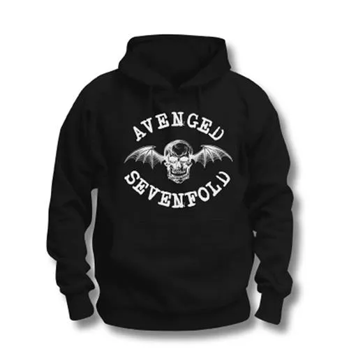 Avenged Sevenfold A7X mikina Logo Čierna XL