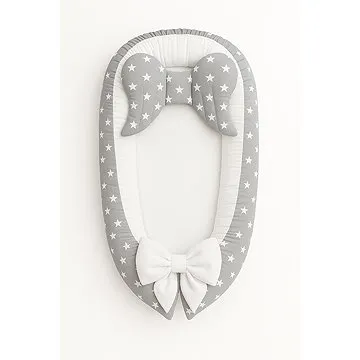 BabyTýpka Maxi hniezdo – Stars White (8594201221279)