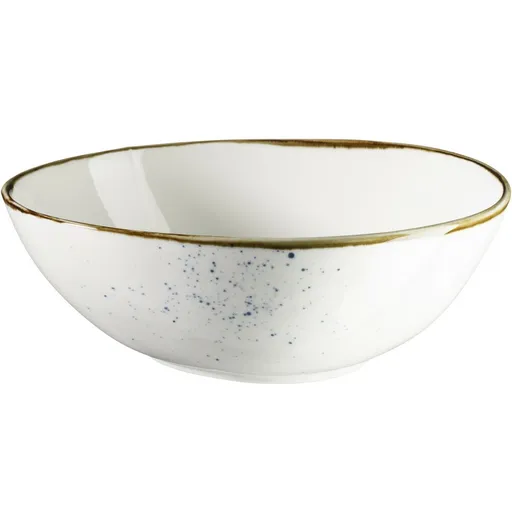 Mäser Oválná miska Pintar White modré tečky 22 x19 cm, L