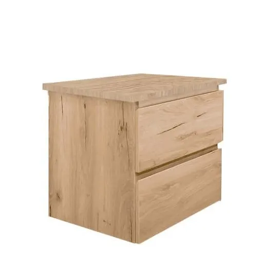 Kúpeľňová skrinka s dubovým krytom SAT B-Way dub matný BWAY260OAKDESK