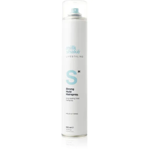 milk_shake® Lifestyling Strong Hold Hairspray lak na vlasy so silnou fixáciou 500 ml
