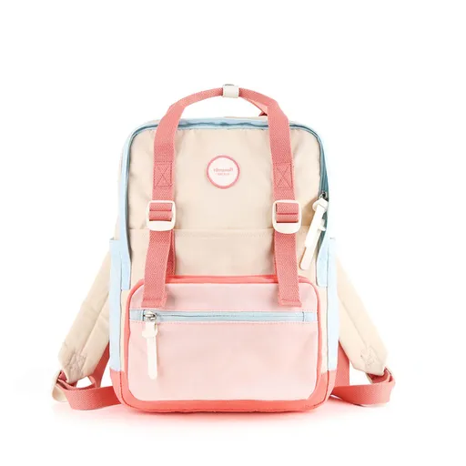 Viacfarebný mestský dámsky ruksak so zipsom - Himawari