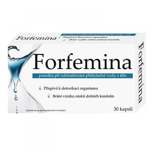 FORFEMINA Odvodnenie tela 30 kapsúl