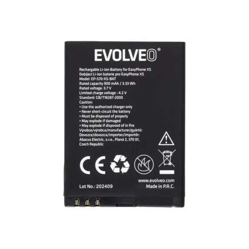 EVOLVEO originálna batéria 900 mAh pre EasyPhone XS (EP-570)
