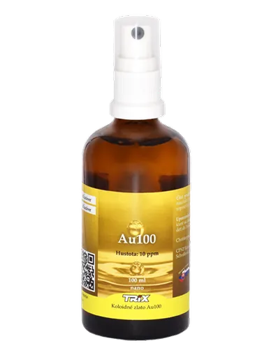 Koloidné zlato Au100 100 ml 10 ppm sprej