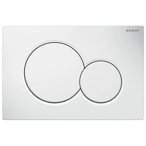 Geberit Sigma01 ovládacie tlačidlo plast biele 115.770.11.5