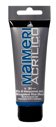 MAIMERI ACRILICO - Akrylové farby 385 - manganese blue hue, 0,2 L
