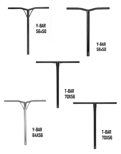 Náhradná tyč na riadidlá pre Freestyle kolobežku MOVINO, X-core silver