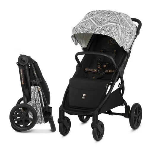 KINDERKRAFT Kočík športový Mitzy Lunar Black Bizuu