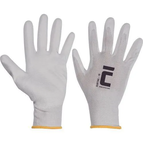 BUNTING rukavice nylonové PU dlaň - 10