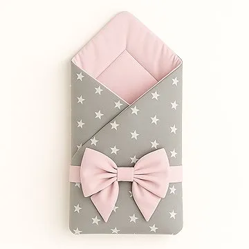 BabyTýpka zavinovačka – Stars Pink (8594201222245)