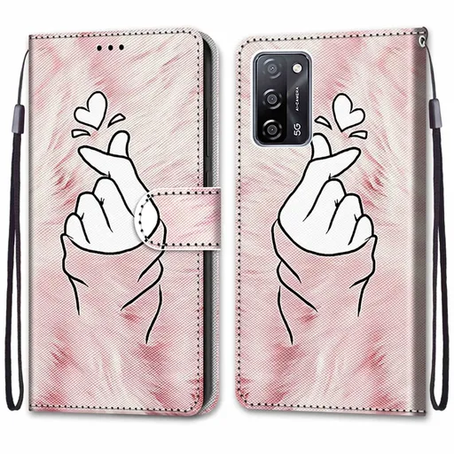 ART Peňaženkový kryt pre Oppo A16 / Oppo A16s HEART