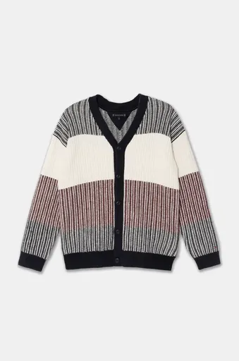 Detský kardigan s prímesou vlny Tommy Hilfiger