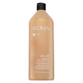 Redken All Soft Conditioner vyživujúci kondicionér pre suché a nepoddajné vlasy 1000 ml