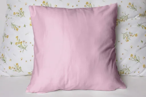 Polášek Jednofarebná obliečka na vankúš Jersey - Staroružová | 40 x 60 cm