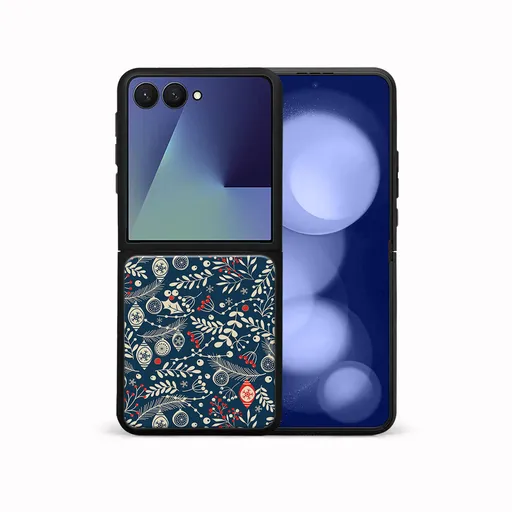 MY ART Kryt s vianočným dizajnom Samsung Galaxy Z Flip7 5G MISTLETOE (070)