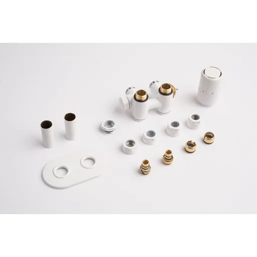 P.M.H. Nura termostatický ventil kombinovaný 6x7 cm biela NUR-R-W