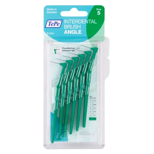 TePe Angle Size 5 medzizubné kefky 0,8 mm 6 ks