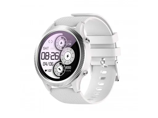 CARNEO Athlete GPS/Silver/Šport Band/White