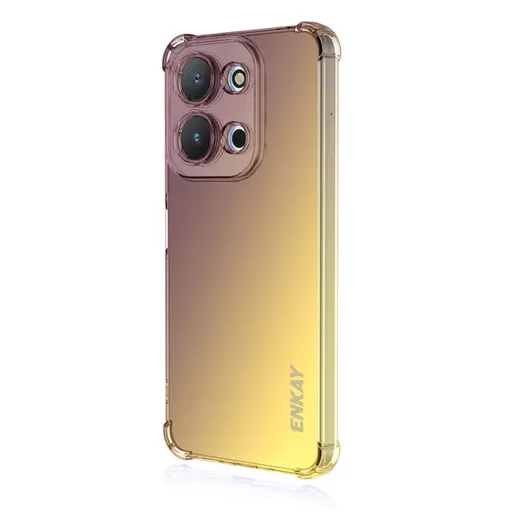 ENKAY GRADIENT Ochranný obal pre Xiaomi Redmi 15C / Redmi 15C 5G PURPLE GOLD