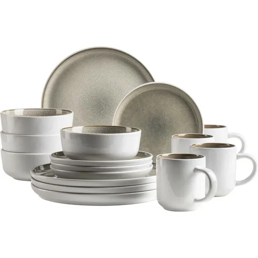 Mäser 16-dielna jedálenská súprava Lunaria Brown