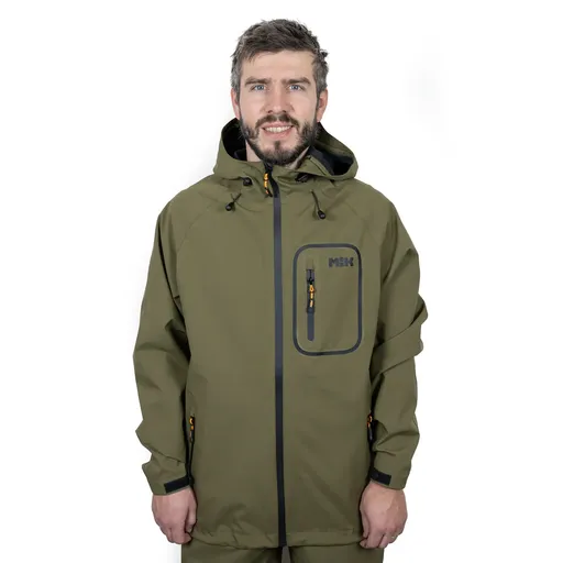 Mikbaits bunda nepromokavá aqua 10000 zelená - xxxl