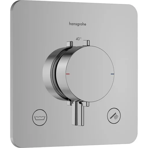 Hansgrohe Ecostat Comfort Q sprchová a vaňová batéria bez podomietkového telesa chróm 33717000