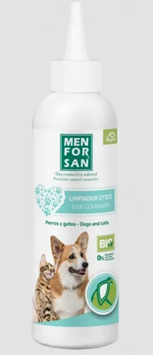 MEN FOR SAN roztok na čistenie uší psov a mačiek 125ml