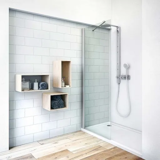 Roth Tower Line bočné zástena k sprchovacím dverám 80 cm 746-8000000-00-02