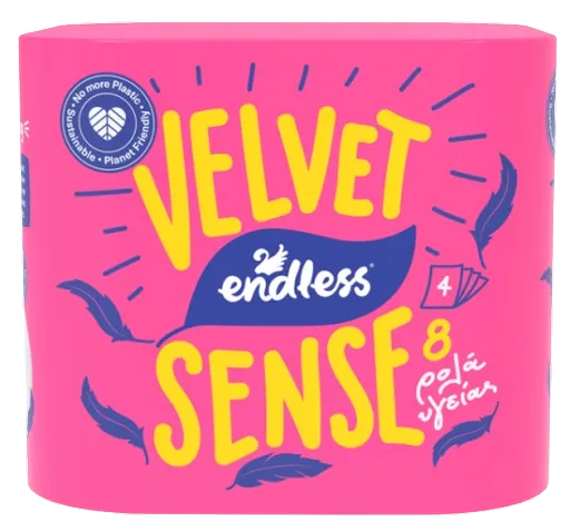 ENDLESS VELVET SENSE - Toaletný papier (8 ks)