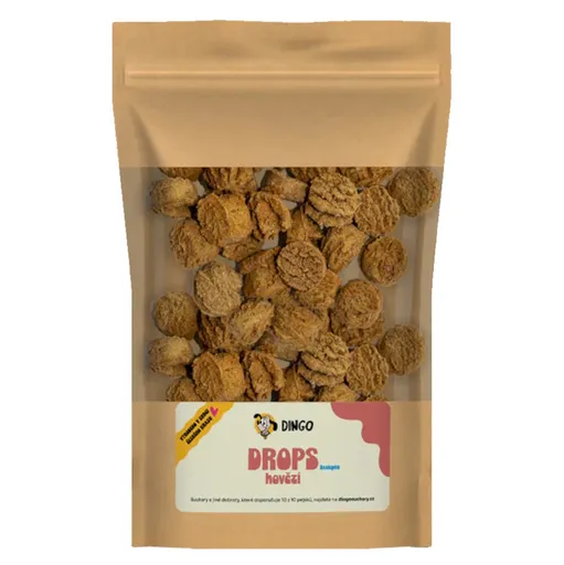 DINGO Drops hovädzie bezlepkové 250 g