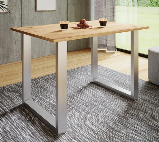 VCM Jídelní stůl Xona 110x80 U-nohy, dub medový