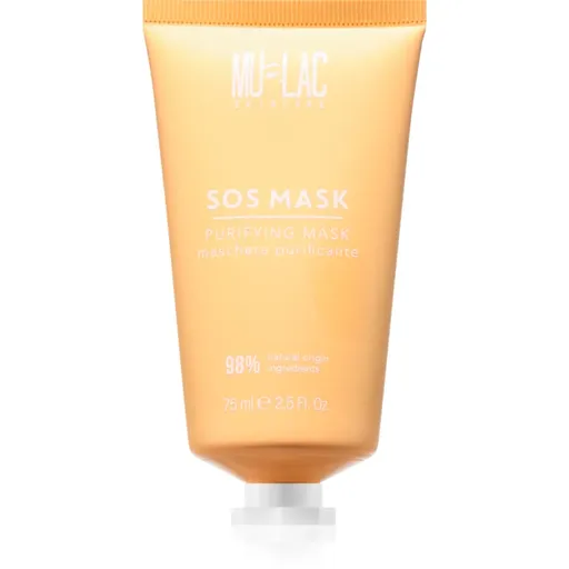 Mulac Cosmetics Sos Mask čistiaca pleťová maska 75 ml