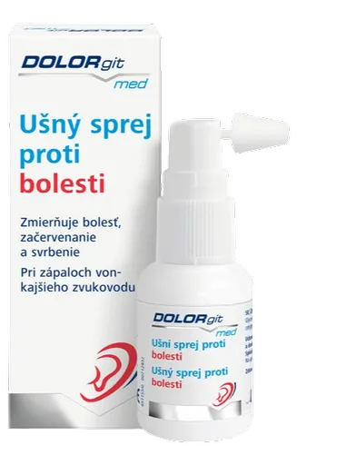 Dolorgit Med ušný sprej proti bolesti 20ml