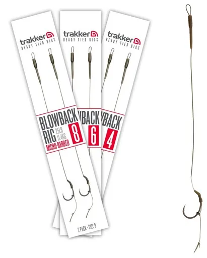 Trakker nadväzca blowback ready rig barbed 25 lb 2 ks - veľkosť háčika 6