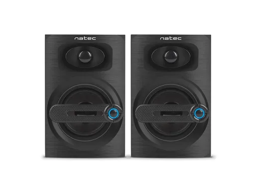 Natec reproduktory COUGAR/Stereo/6W/Čierna