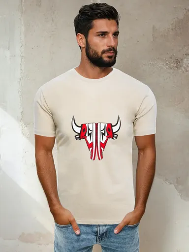 Klasické béžové tričko